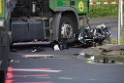 Schwerer Motorrad Unfall Feldkassel Robert Boschstr Edsel Fordstr P017